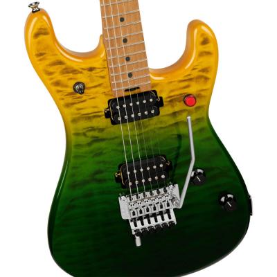 EVH イーブイエイチ 5150 Series Deluxe QM Baked Maple Limeade Zest エレキギター ボディ画像