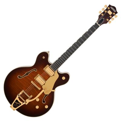GRETSCH グレッチ Broadkaster LX Figured Center Block with String-Thru Bigsby and Gold Hardware Havana Burst エレキギター