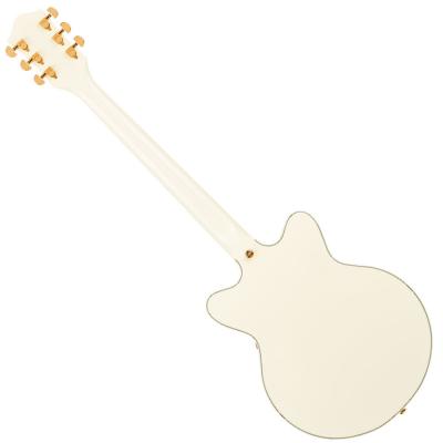 GRETSCH グレッチ G2655TG Streamliner Center Block Jr. Double-Cut with Bigsby LTD Laurel Fingerboard Vintage White エレキギター バック