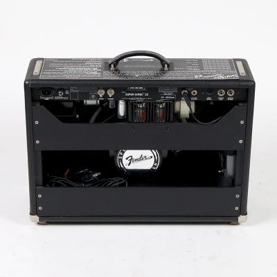 【中古】 ギターアンプ FENDER Super-Sonic 22 Combo Black 100V JPN 背面