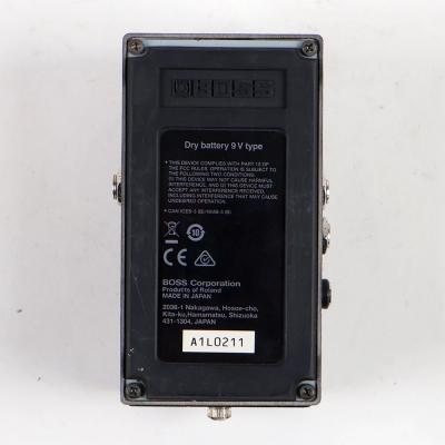 【中古】 BOSS TU-3W Chromatic Tuner WAZA CRAFTシリーズ ギターチューナー 裏面