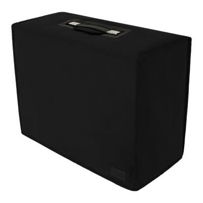 Fender フェンダー Deluxe Padded Hot Rod Deluxe FR-12 Amplifier Cover ブラック アンプカバー 斜めアングル画像