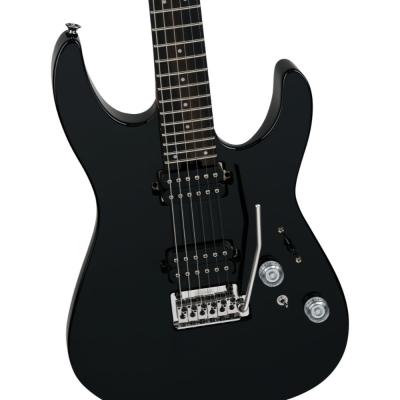 Charvel シャーベル Pro-Mod Plus DK24 HH 2PT EB Ebony Fingerboard - Raven Black エレキギター ブリッジ、ピックアップ
