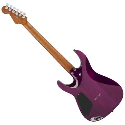 Charvel シャーベル Pro-Mod Plus DK24 HH HT EB QM Ebony Fingerboard - Violet Radiance エレキギター バック