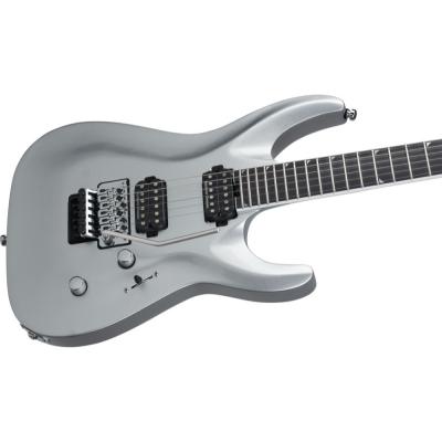 Jackson ジャクソン Pro Plus Series Soloist SLA2 Quicksilver エレキギター ボディ斜めアングル画像