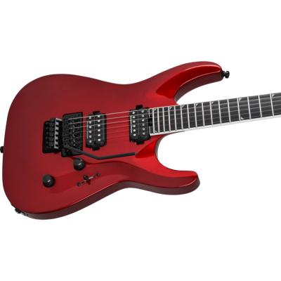 Jackson ジャクソン Pro Plus Series Soloist SLA2 Red Crystal エレキギター ボディ斜めアングル画像