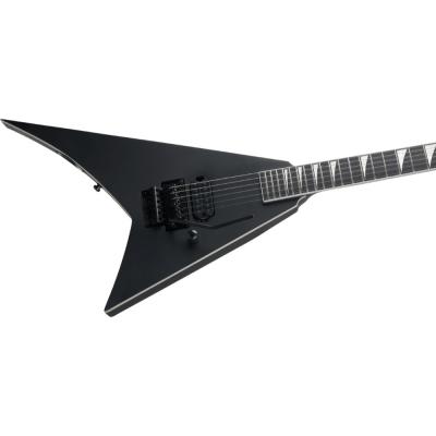 Jackson ジャクソン Pro Plus Pure Metal Limited Edition Rhoads RR1A Satin Black エレキギター ボディ斜めアングル画像