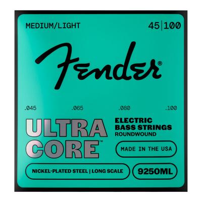 Fender フェンダー 9250ML UltraCore 9250 Roundwound Bass Strings 45-100 エレキベース弦