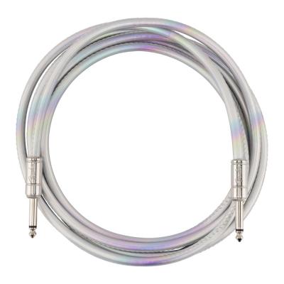 Fender フェンダー Contour Instrument Cable Iridescent 10ft(約3m) ギターケーブル シールドケーブル 全体画像