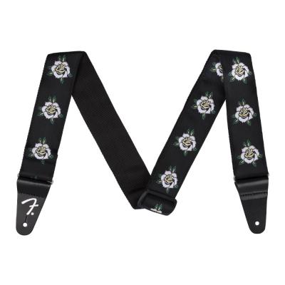 Fender フェンダー Rose Strap White 2インチ ギターストラップ