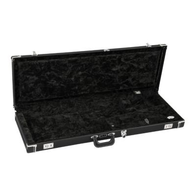 Fender フェンダー Classic Series Wood Case Strat/Tele Left-Hand Black レフティ ストラトキャスター/テレキャスター用ハードケース 内装画像