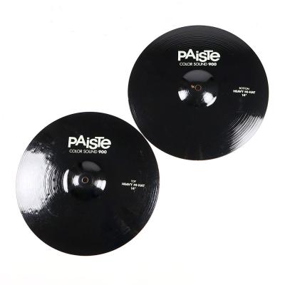 【中古】 ハイハットシンバル ペア パイステ PAISTE Color Sound 900 Black Heavy Hi-Hat 14インチ ペア