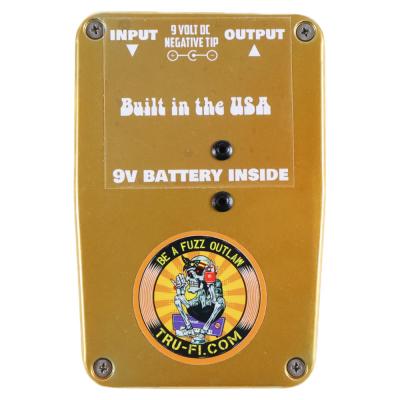 Tru-Fi トゥルーファイ Newton オーバードライブ ギターエフェクター 本体画像 裏