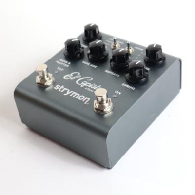 【中古】 strymon El Capistan V2 dTapeエコー ギターエフェクター ストライモン 斜めアングル画像