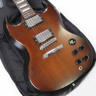 【中古】 エレキギター Gibson 60’s Tribute Vinatge Sunburst 2013年製 ギブソン SG 60s トリビュート BusrtBuckerピックアップ搭載 ボディ画像