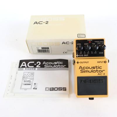 【中古】 アコースティックシミュレーター エフェクター BOSS AC-2 Acoustic Simulator ギターエフェクター