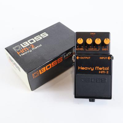 【中古】 ヘビーメタル エフェクター BOSS HM-2 Heavy Metal Made in Japan ディストーション ギターエフェクター