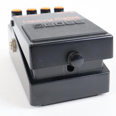 【中古】 ヘビーメタル エフェクター BOSS HM-2 Heavy Metal Made in Japan ディストーション ギターエフェクター 側面