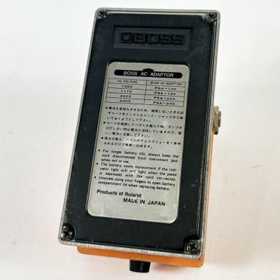 【中古】 ターボディストーション エフェクター BOSS DS-2 Turbo Distortion Made in Japan 日本製 ギターエフェクター 本体画像 裏