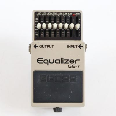 【中古】イコライザー エフェクター BOSS GE-7 Equalizer Made in Japan ギターエフェクター