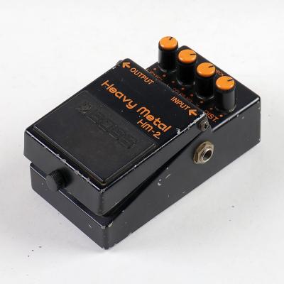 【中古】 ヘビーメタル エフェクター BOSS HM-2 Heavy Metal Made in Japan ディストーション ギターエフェクター 全体