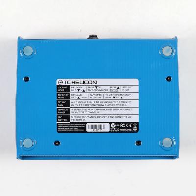 【中古】 ボーカル用エフェクター TC-HELICON VoiceLive Play TCヘリコン ボイスライブプレイ 裏面