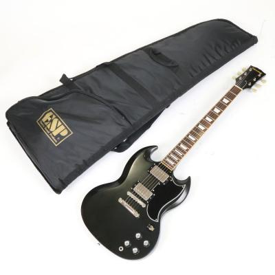 【中古】 エレキギター EDWARDS by ESP E-SG-85LT Ebony(Black) エドワーズ SGタイプ Seymour Duncan JB&59ピックアップ搭載