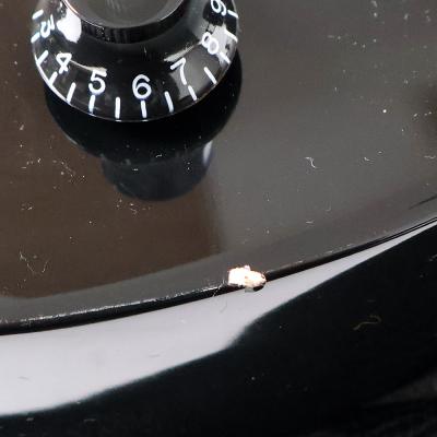 【中古】 エレキギター Gibson Exclusive Les Paul Studio with Gold Hardware Ebony 2025年製 ギブソン レスポールスタジオ ゴールドパーツ ネックバインディング スタンダードインレイ 塗装欠け