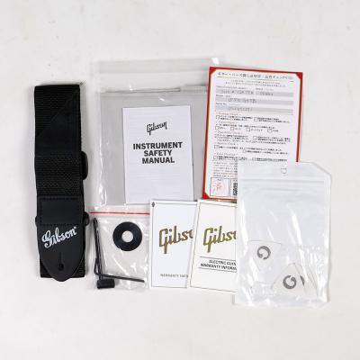 【中古】 エレキギター Gibson Exclusive Les Paul Studio with Gold Hardware Ebony 2025年製 ギブソン レスポールスタジオ ゴールドパーツ ネックバインディング スタンダードインレイ 付属品