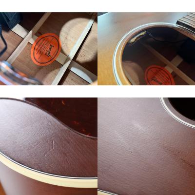 【中古】 アコースティックギター Gibson J-45 50s Faded Faded Sunburst 2022年製 ギブソン J45 フェイデッド サンバースト 傷、ラベル