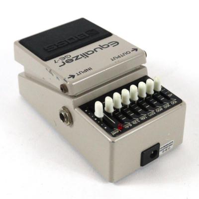 【中古】イコライザー エフェクター BOSS GE-7 Equalizer Made in Japan ギターエフェクター リア斜めアングル画像