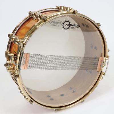 【中古】スネアドラム メイペックス ビヨンドシマノ MAPEX & Beyond Shimano Black Panther Maple Snare 14×5.5 全体