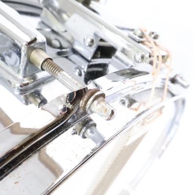 【中古】 スネアドラム パール Pearl No.4614 Steel shell 14x5.5 Made in Japan アップ