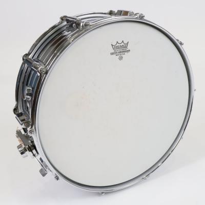 【中古】 スネアドラム パール Pearl No.4614 Steel shell 14x5.5 Made in Japan 全体