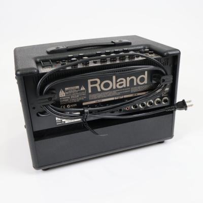 【中古】 アコギアンプ ローランド ROLAND AC-60 アコースティックギター用アンプ アコギアンプ 背面
