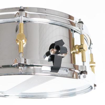 【中古】 スネアドラム カノウプス CANOPUS S-1450 Steel Snare Drum 14x5 ストレイナー 2