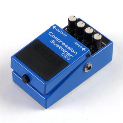 【中古】コンプレッサー エフェクター BOSS CS-3 Compression Sustainer ギターエフェクター 斜めアングル画像
