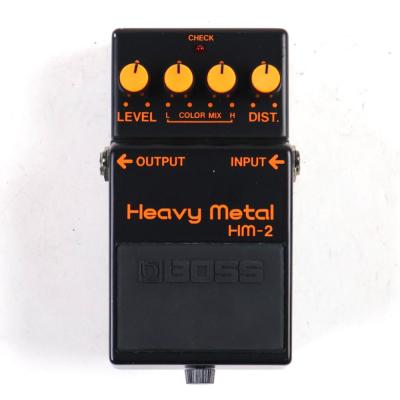 【中古】 ヘビーメタル エフェクター BOSS HM-2 Heavy Metal Made in Japan ディストーション ギターエフェクター