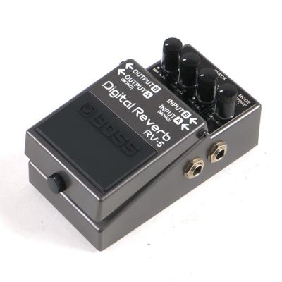 【中古】デジタルリバーブ エフェクター BOSS RV-5 Digital Reverb ボス リヴァーブ エフェクター 斜めアングル画像