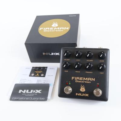 【中古】 NUX ニューエックス Fireman ディストーション ギターエフェクター