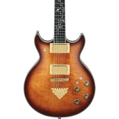 IBANEZ アイバニーズ AR625FMSP-CML ARTIST Series Caramel Burst Low Gloss エレキギター ボディ画像