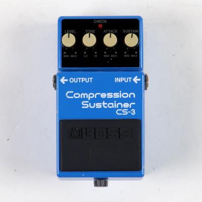 【中古】 コンプレッサー エフェクター BOSS CS-3 Compression Sustainer Made in Japan ギターエフェクター
