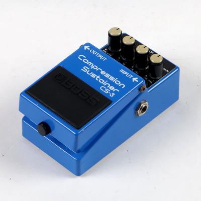 【中古】 コンプレッサー エフェクター BOSS CS-3 Compression Sustainer Made in Japan ギターエフェクター 全体