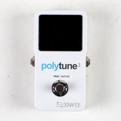 【中古】 チューナー tc electronic PolyTune 3 バッファー内蔵 ポリフォニックチューナー ポリチューン ペダルチューナー 正面