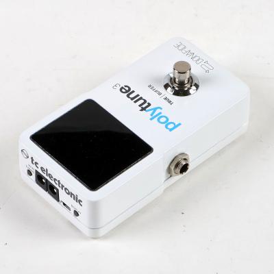 【中古】 チューナー tc electronic PolyTune 3 バッファー内蔵 ポリフォニックチューナー ポリチューン ペダルチューナー 全体