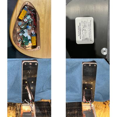 【中古】Fodera フォデラ Imperial Elite 5st Buckeye burl Top 2005年製 5弦エレキベース ピックアップ