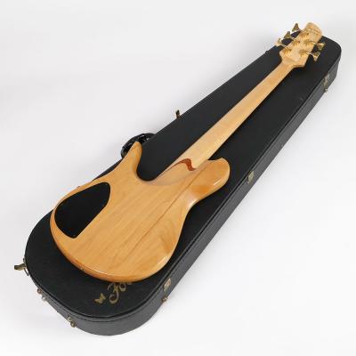 【中古】Fodera フォデラ Imperial Elite 5st Buckeye burl Top 2005年製 5弦エレキベース 背面