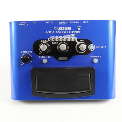 【中古】 BOSS VE-1 Vocal Echo ボーカル用ハーモニーエフェクター 正面
