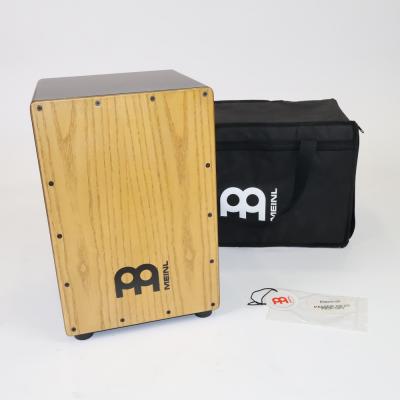 【中古】 カホン マイネル MEINL MCAJ100BK-AS+ 後付ピックアップ搭載