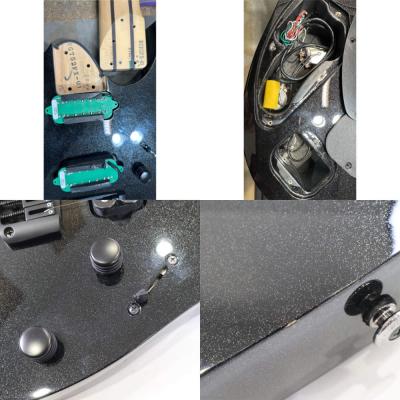 【中古】 エレキギター 7弦ギター Ibanez Prestige RG752FX Galaxy Black Mod. Dimarzio TITAN 7ピックアップ搭載 2017年製 フィクスドブリッジ 詳細画像